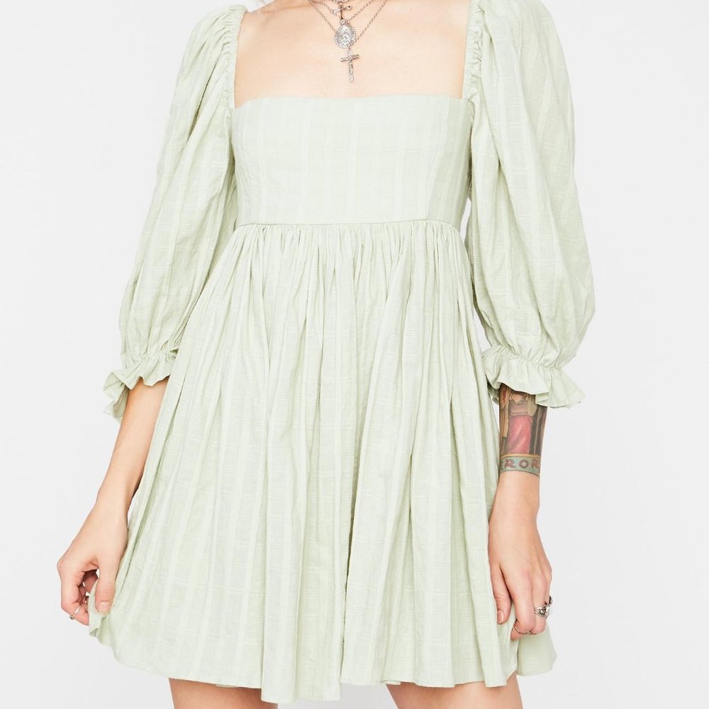 NWT DOLLSKILL DANK BOYS OVER FLOWERS MINI DRESS